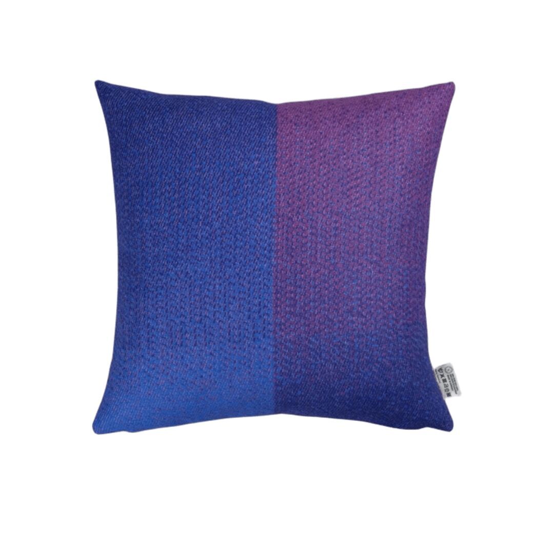 Røros Tweed Lammwollkissen Portør 50 x 50 cm von Røros Tweed Lila