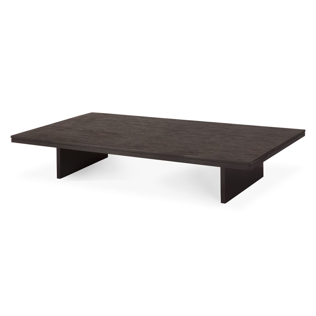 Ethnicraft Rechteckiger Couchtisch Grooves von Ethnicraft L: 170 cm / B: 120 cm