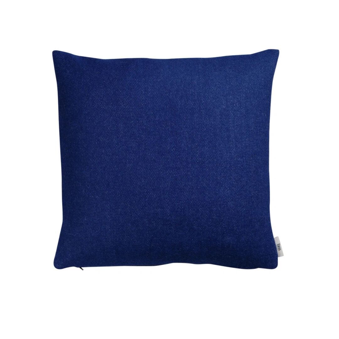 Røros Tweed,Lammwollkissen Stemor 50 x 50 cm von Røros Tweed,Tiefblau,Wohntextilien,Zierkissen