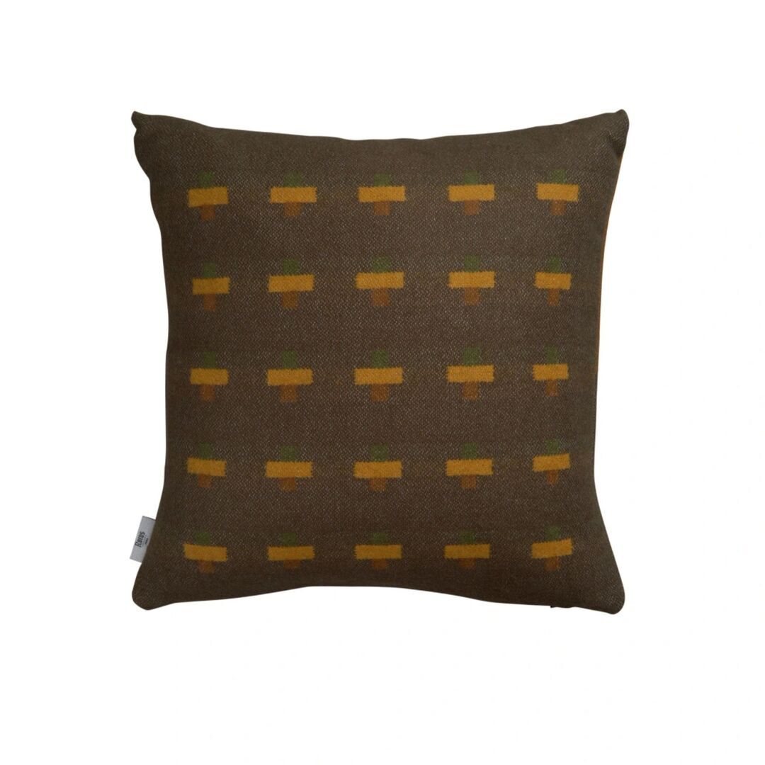 Røros Tweed,Lammwollkissen Syndin 50 x 50 cm von Røros Tweed,Moorland,Wohntextilien,Zierkissen