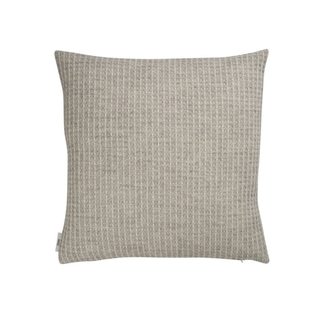 Røros Tweed Lammwollkissen Vega 50 x 50 cm von Røros Tweed Grau