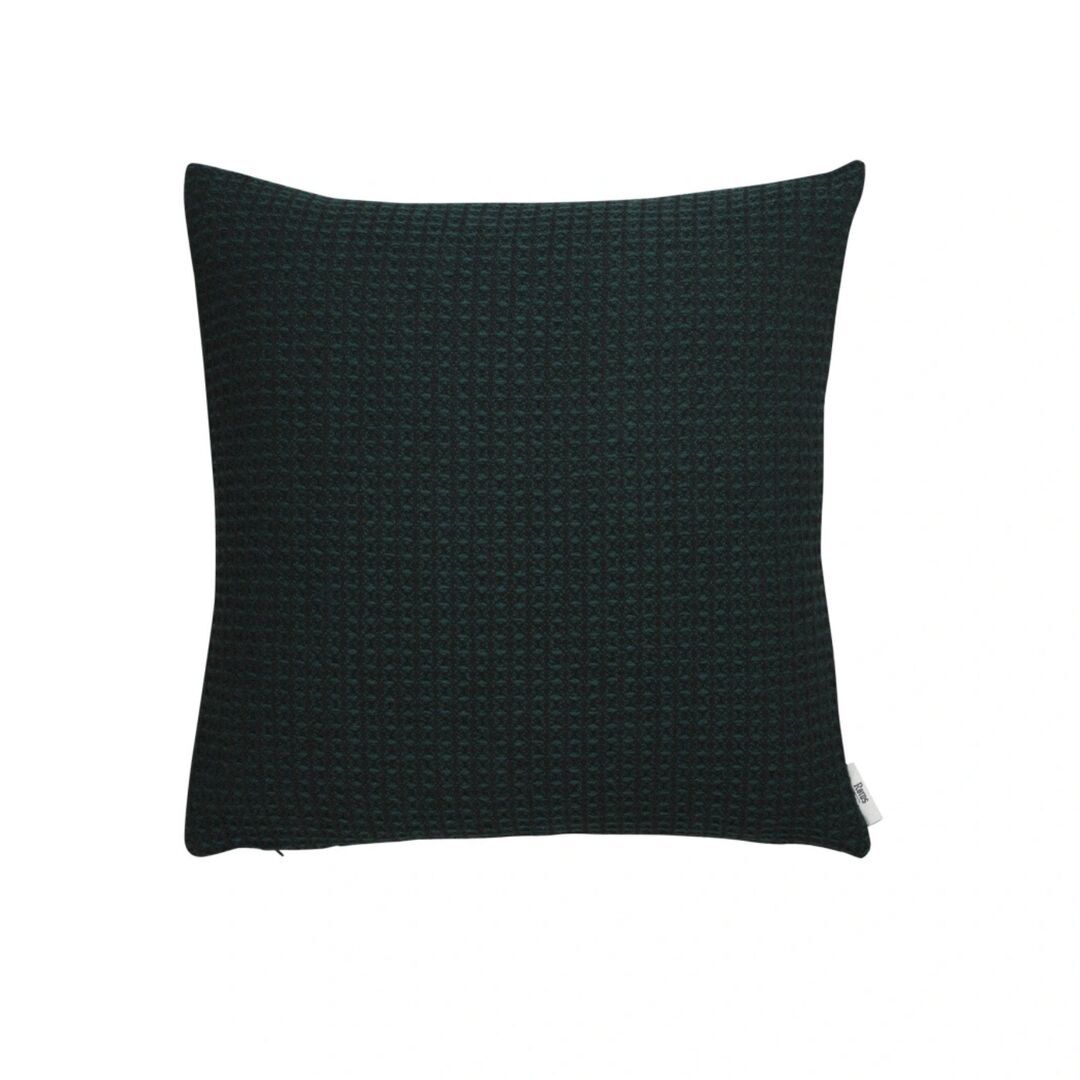 Røros Tweed Lammwollkissen Vega 50 x 50 cm von Røros Tweed Dunkelgrün