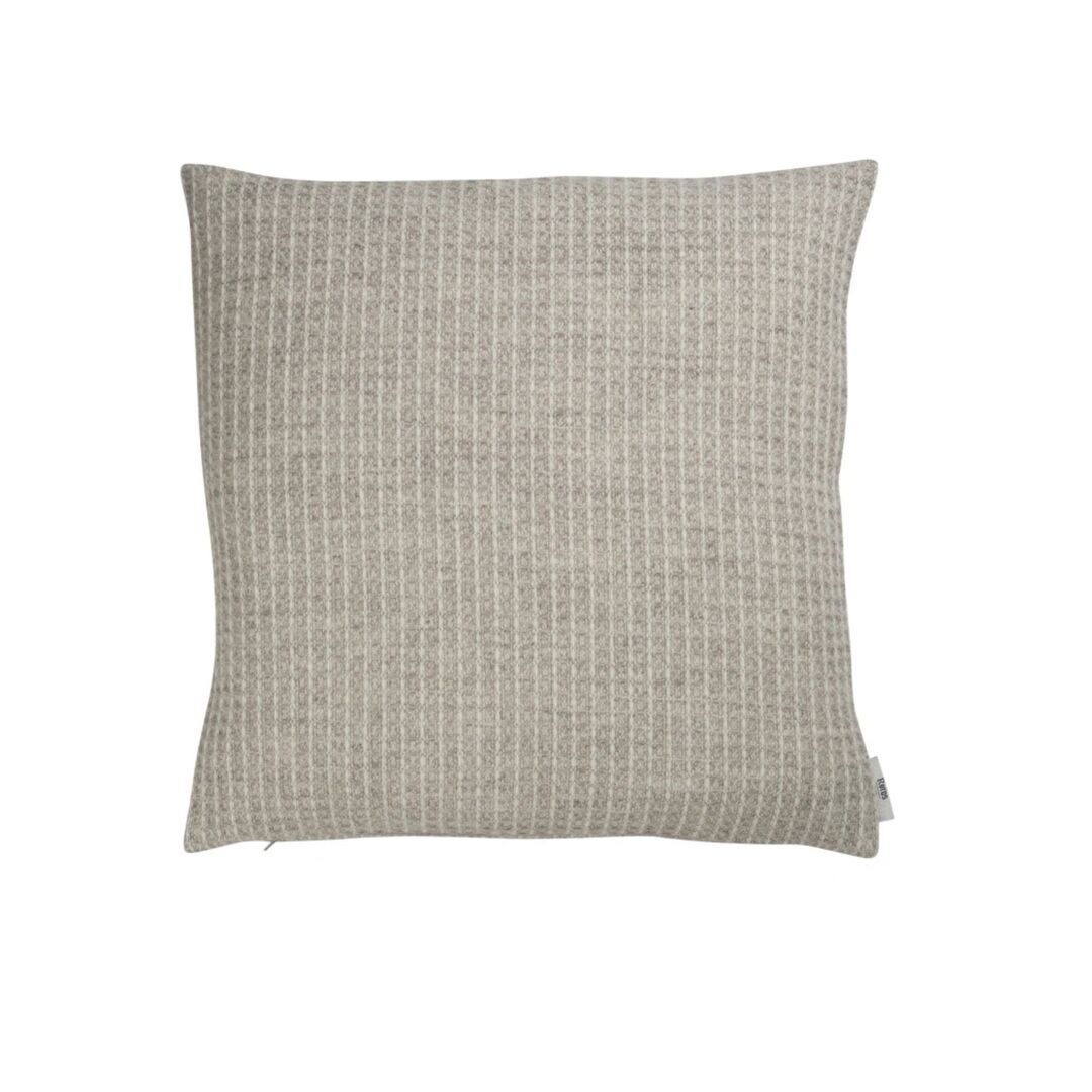 Røros Tweed Lammwollkissen Vega 50 x 50 cm von Røros Tweed Grau
