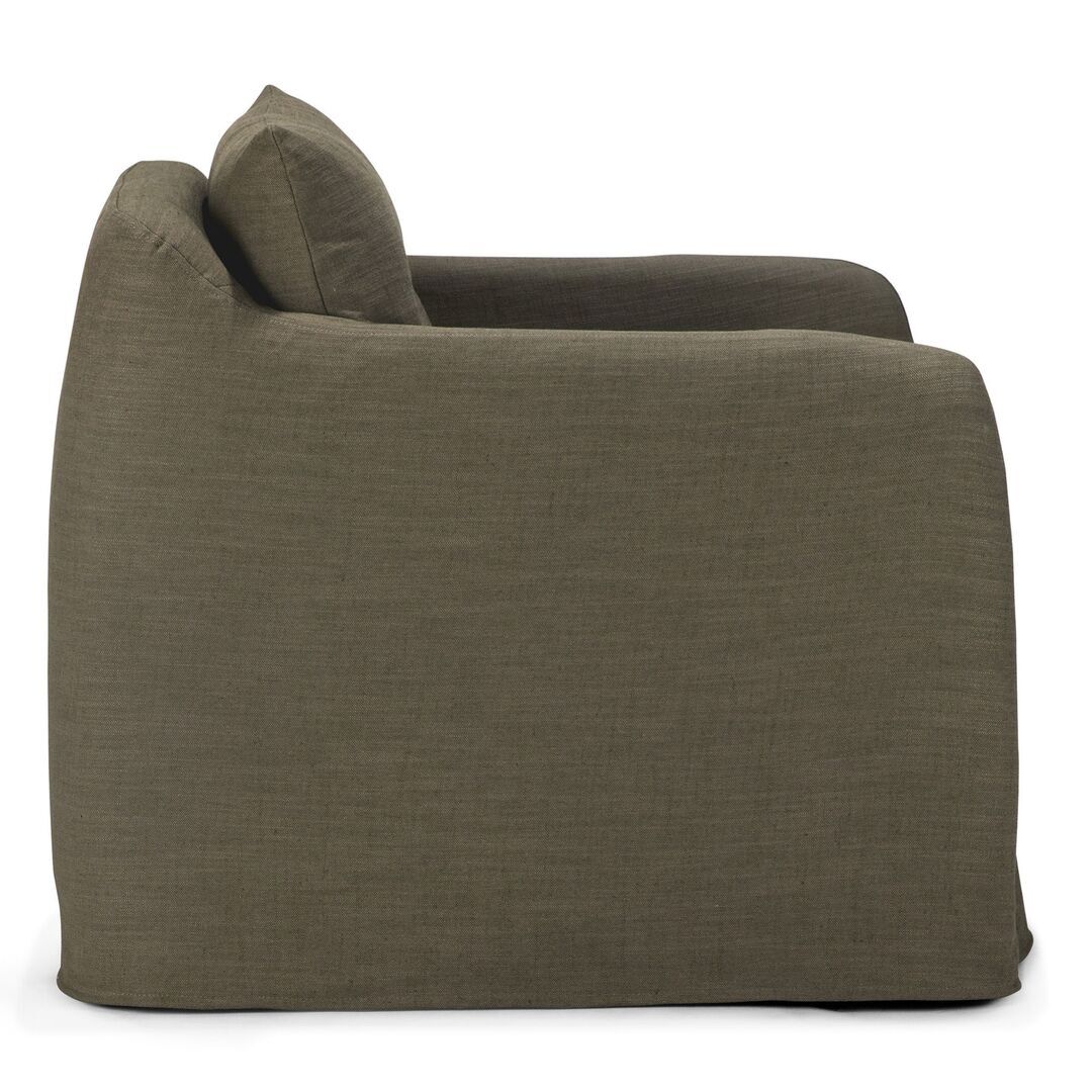 Ethnicraft_21411_Weave_lounge_chair_Green_linen_with_removable