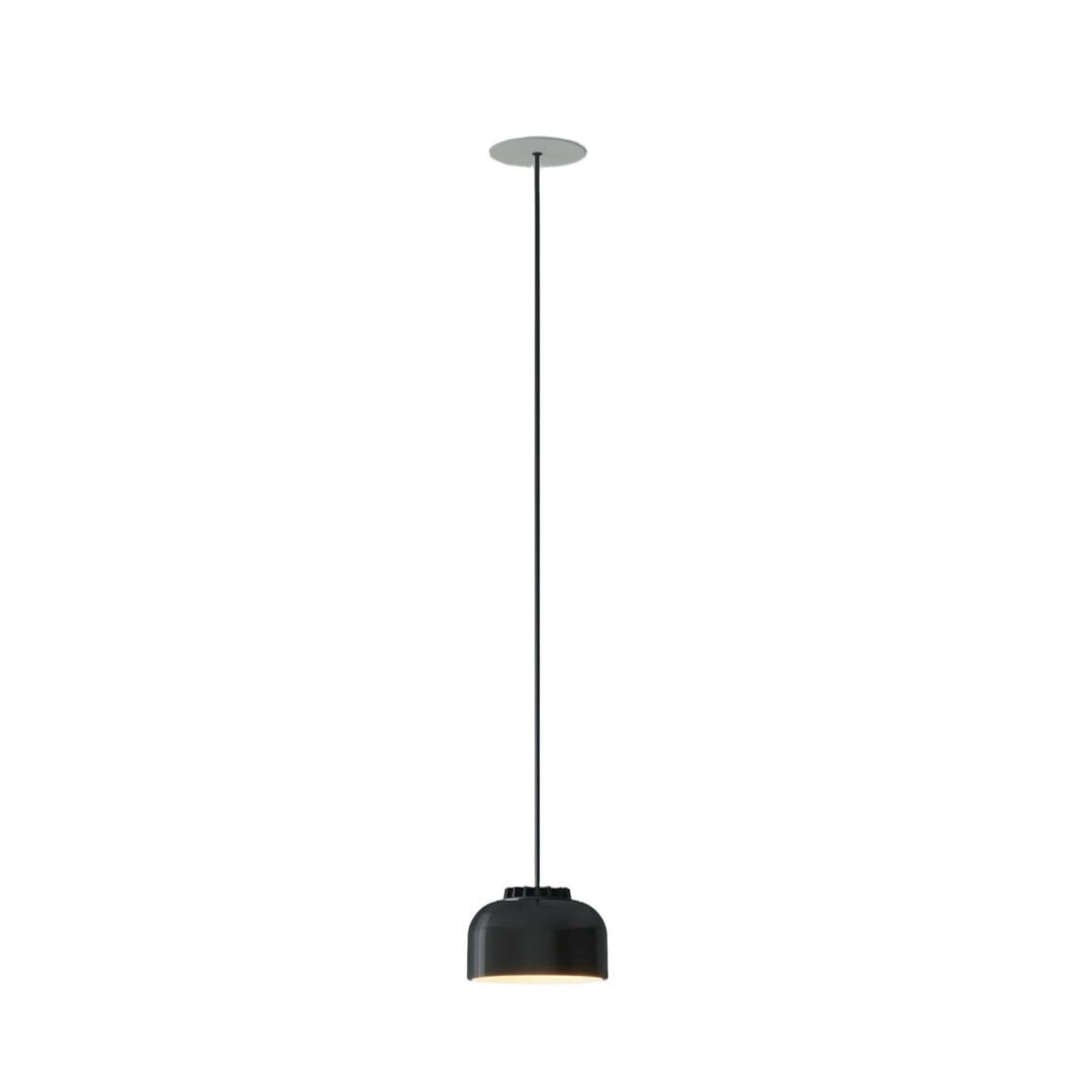 Santa & Cole Pendelleuchte HeadLed Ceramic S von Santa & Cole Hellrosa RAL 3015, Black, Weiss / Weiss, 8 M / 315", White Built-In (Not Dimmable)