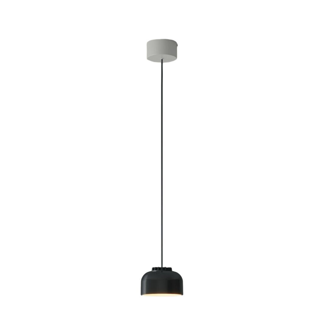 Santa & Cole Pendelleuchte HeadLed Ceramic S von Santa & Cole Hellrosa RAL 3015, Black, Weiss / Weiss, 8 M / 315", White Surface Dimmable DALI