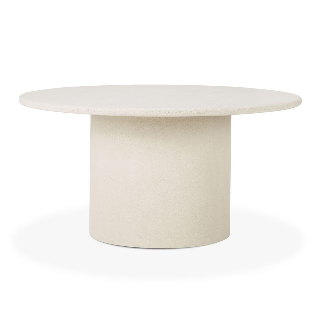 Ethnicraft Elements Tisch Microcement rund Ø: 150 cm, Mikrozement