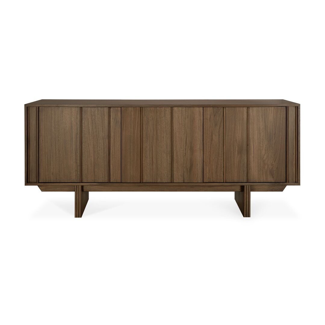 Ethnicraft_14322_Pillar_sideboard_varnsihed_teak_Wild_Brown_3_doors
