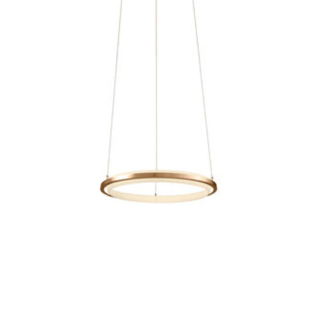 Santa & Cole Pendelleuchte Nimba 60 von Santa & Cole Golden finish. Dimmable 1-10 V