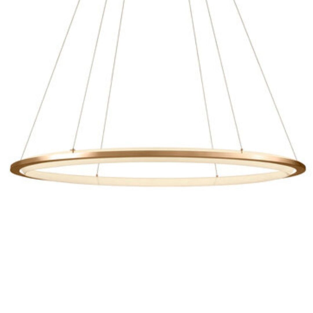 Santa & Cole Pendelleuchte Nimba 180 von Santa & Cole Golden finish. Dimmable DALI