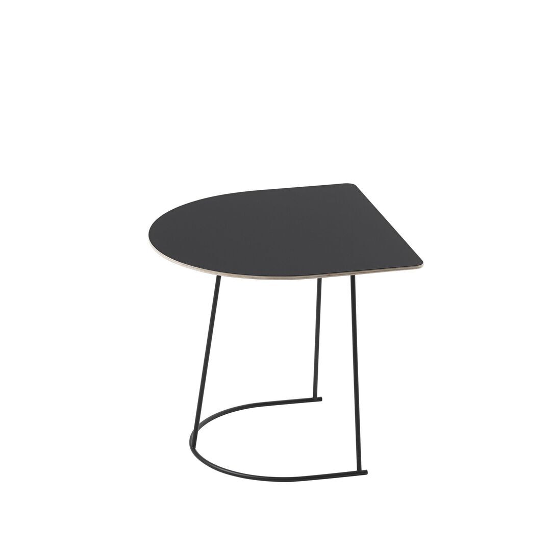 Muuto Couchtisch Airy von Muuto Black, Half Size