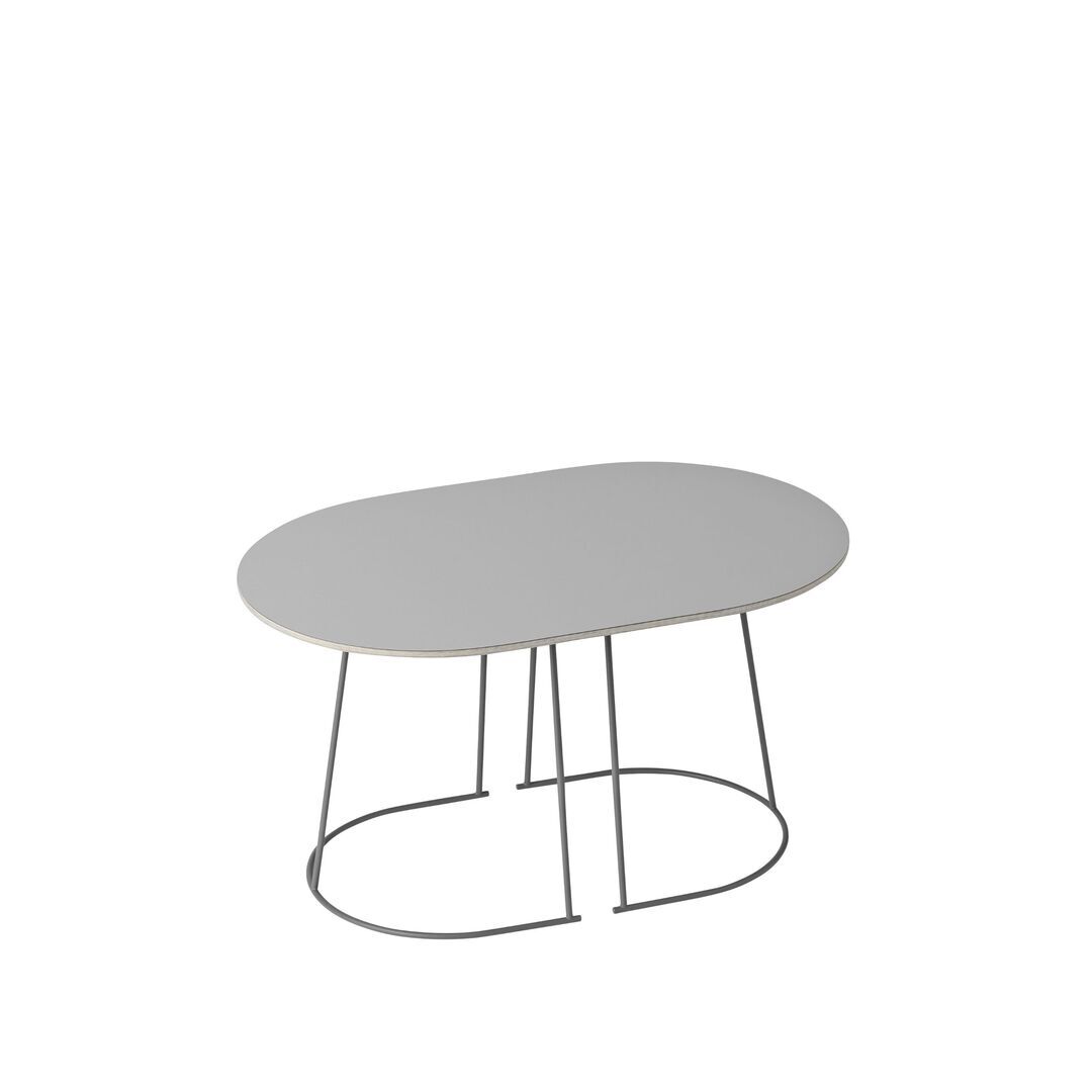 Muuto Couchtisch Airy von Muuto Grey, Small
