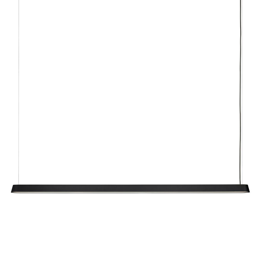 Muuto Pendelleuchte Linear von Muuto Schwarz, L: 169.2 cm