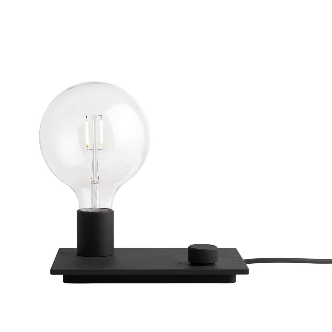 Muuto Tischleuchte Control von Muuto Schwarz