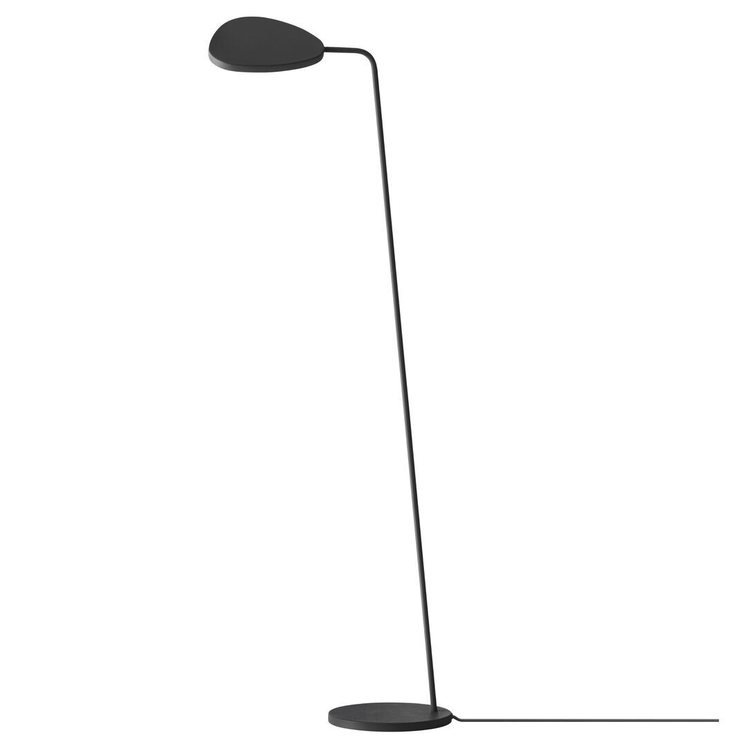 Muuto Stehleuchte Leaf von Muuto Schwarz