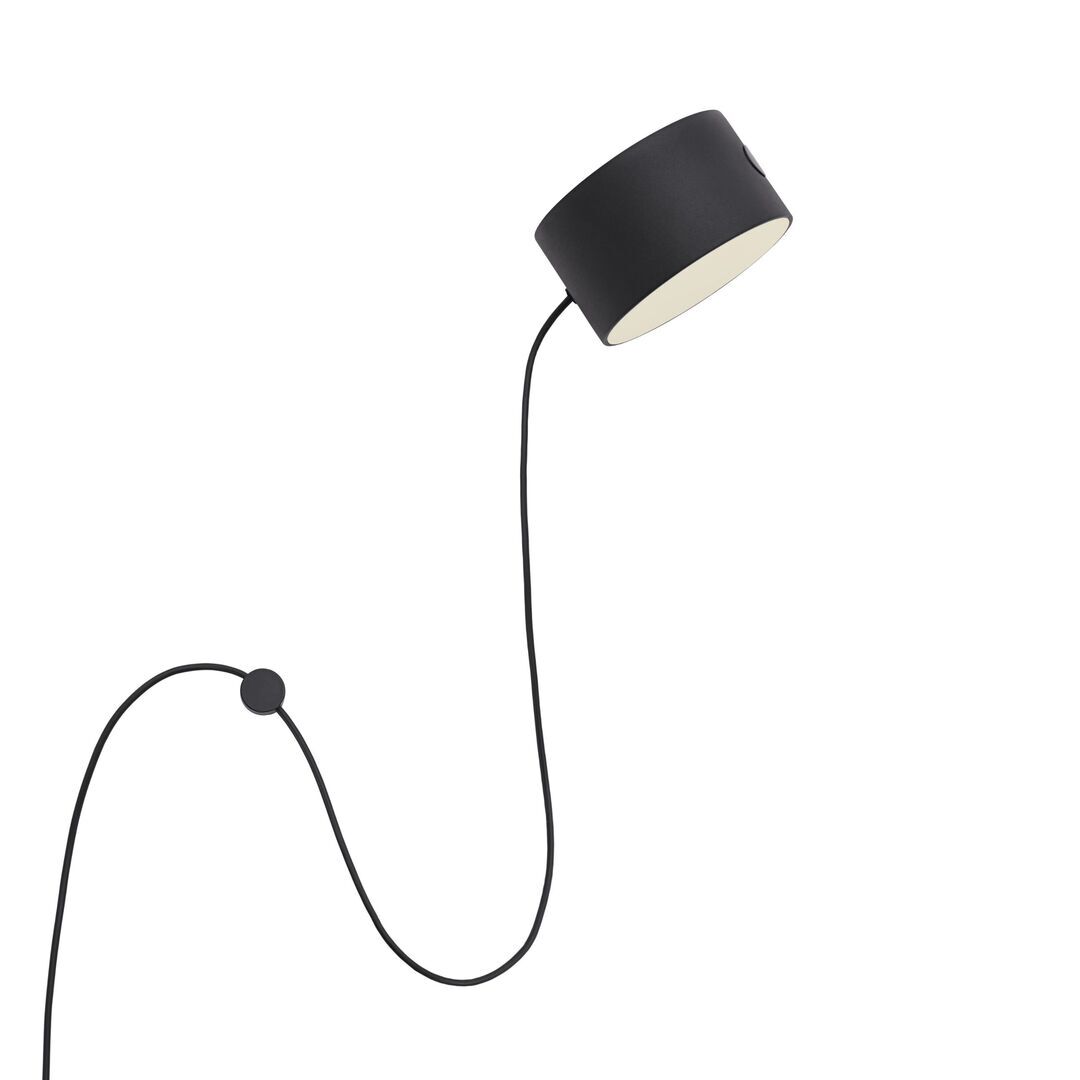 Muuto Wandleuchte Post von Muuto  Schwarz