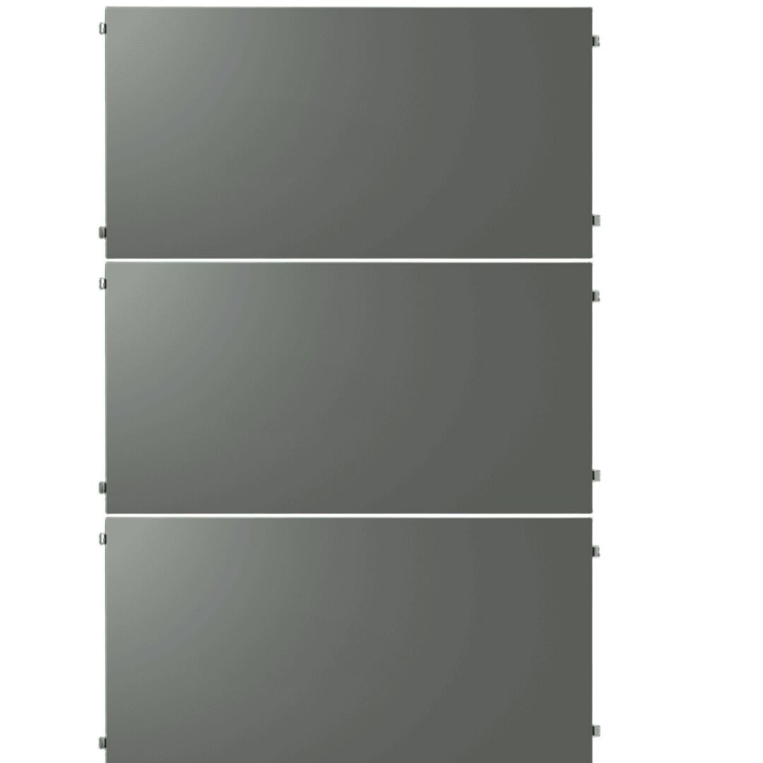 String Furniture Shelves / Pack 3 Darkgrau, B: 58 cm, T: 30 cm