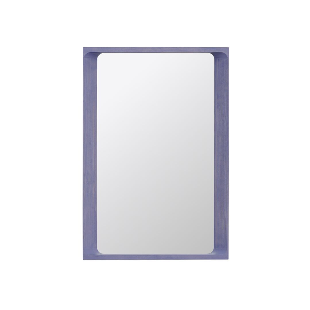 Muuto Arced Mirror Small Helles Lila, B: 55 cm / L: 80 cm