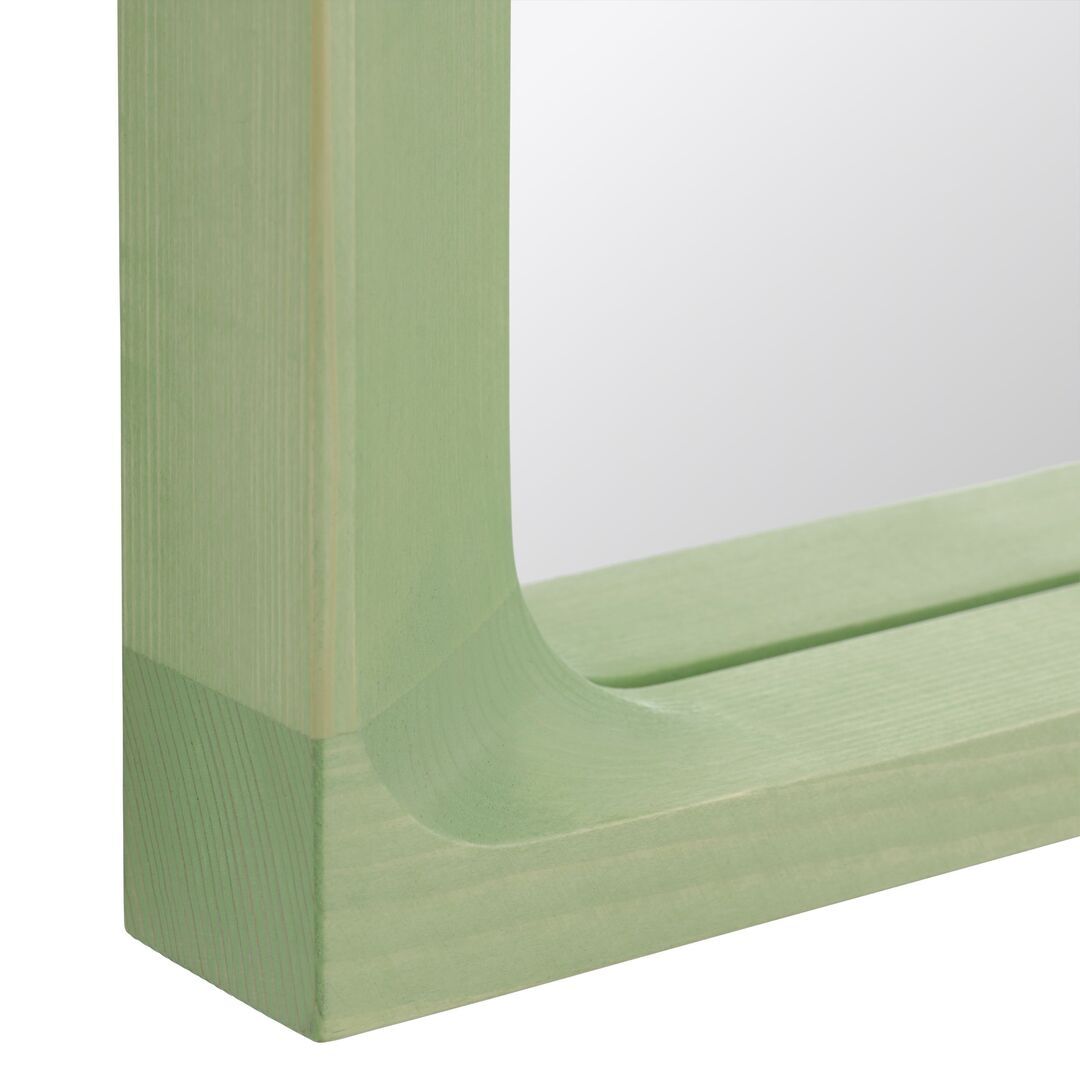 Muuto Arced Mirror Small Hellgrün, B: 55 cm / L: 80 cmMuuto Arced Mirror Small Hellgrün, B: 55 cm / L: 80 cm