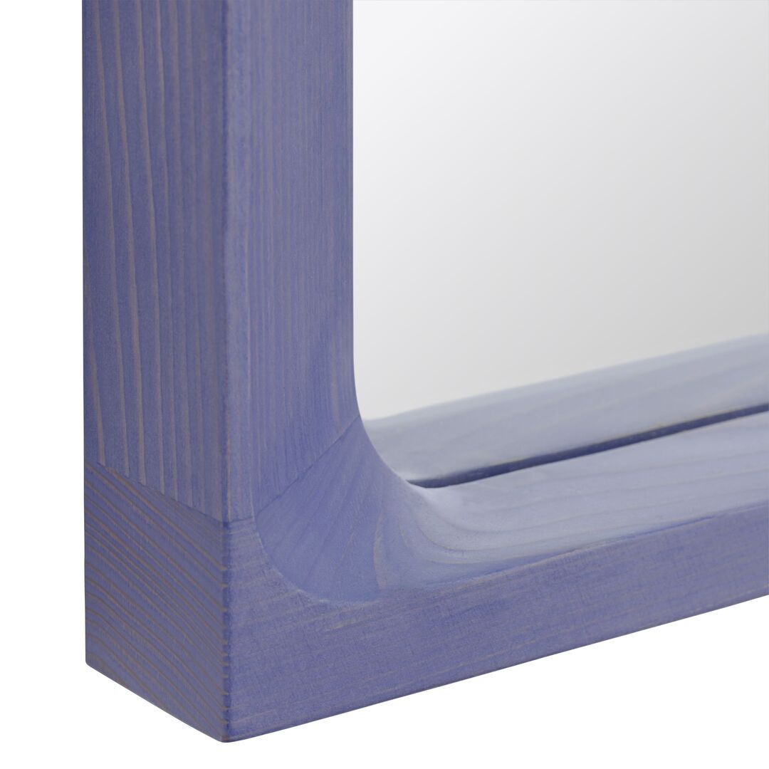 Muuto Arced Mirror Small Helles Lila, B: 55 cm / L: 80 cm