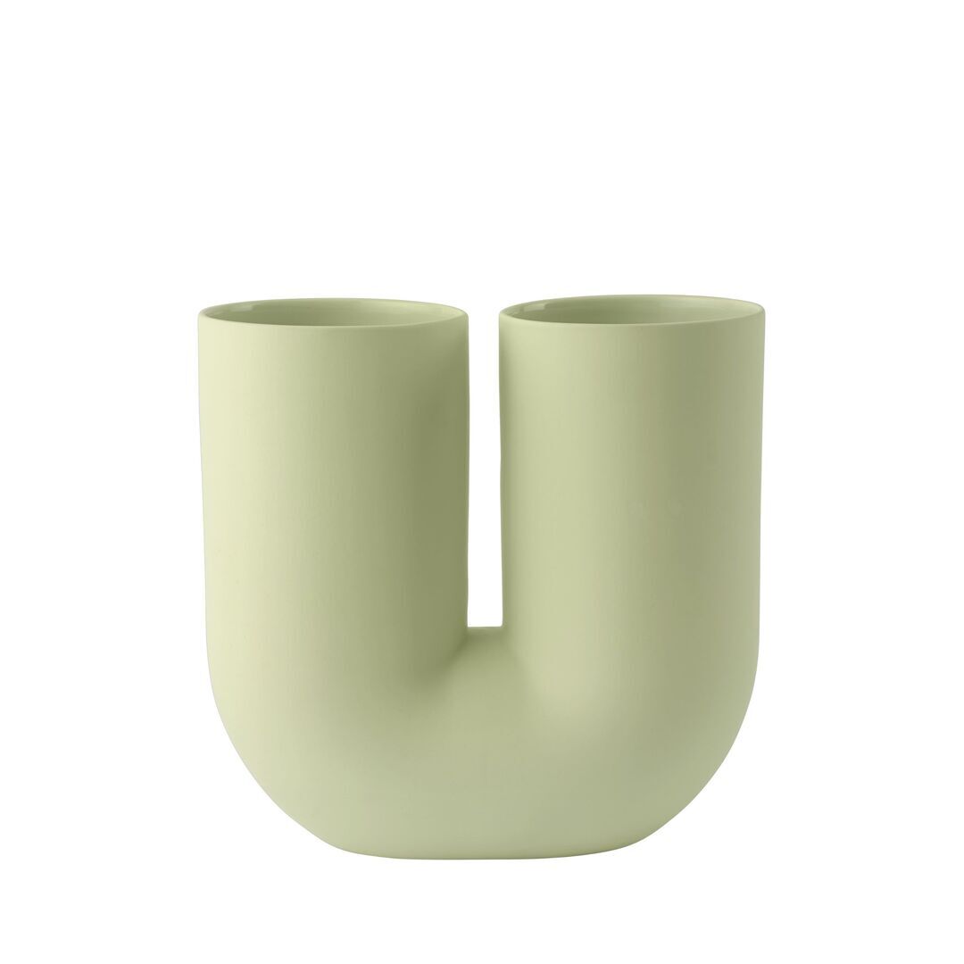 Muuto Vase 'Kink' Hellgrün