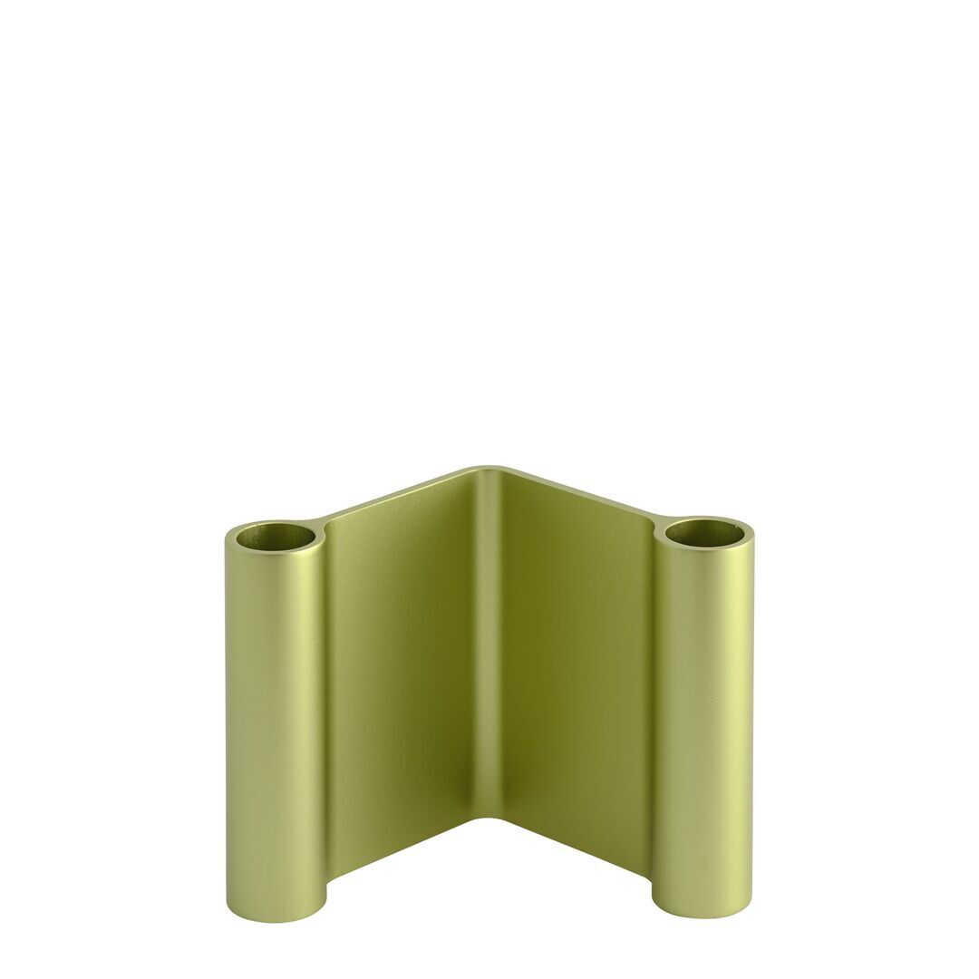 Muuto Kerzenhalter Pair von Muuto Grün, H: 11 cm