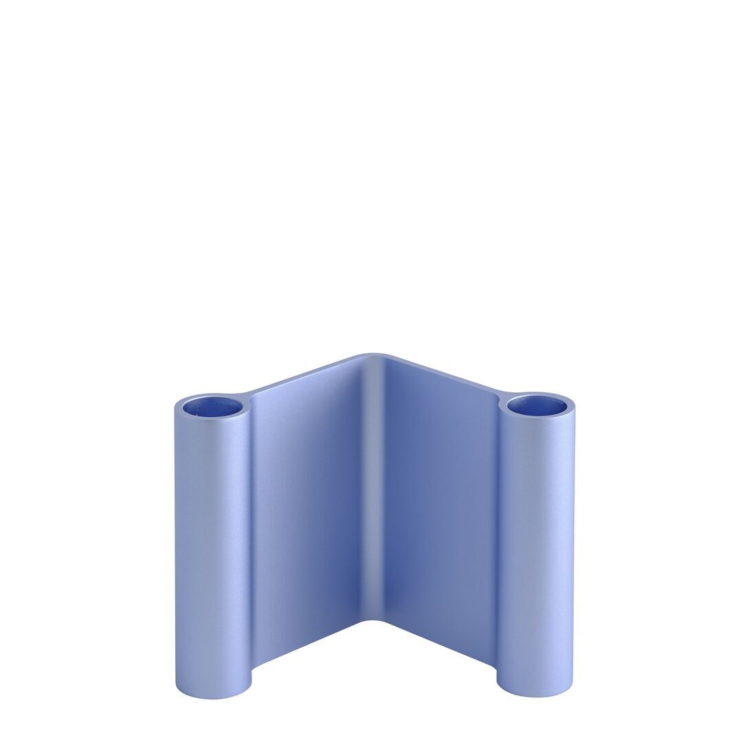 Muuto Kerzenhalter Pair von Muuto Hellblau, H: 11 cm