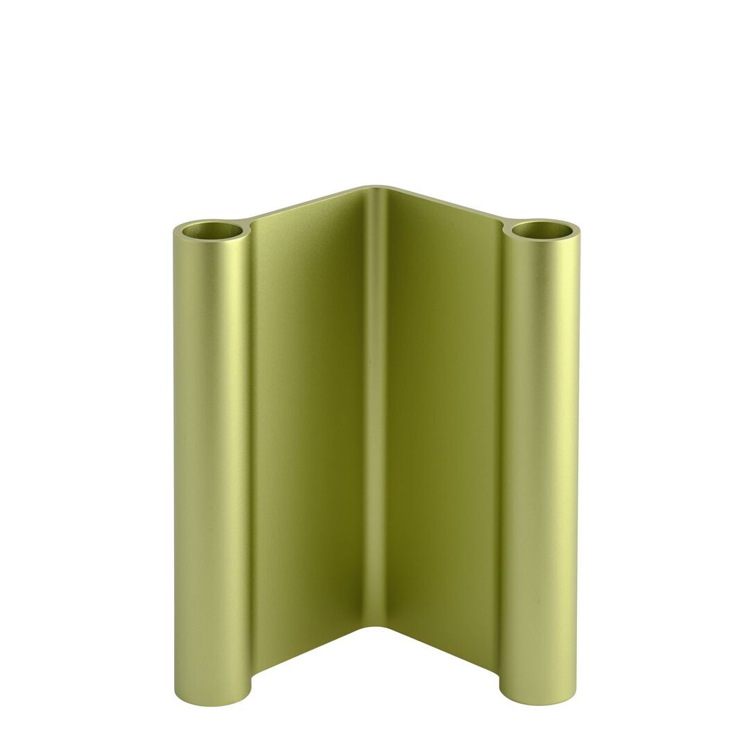 Muuto Kerzenhalter Pair von Muuto Grün, H: 18 cm
