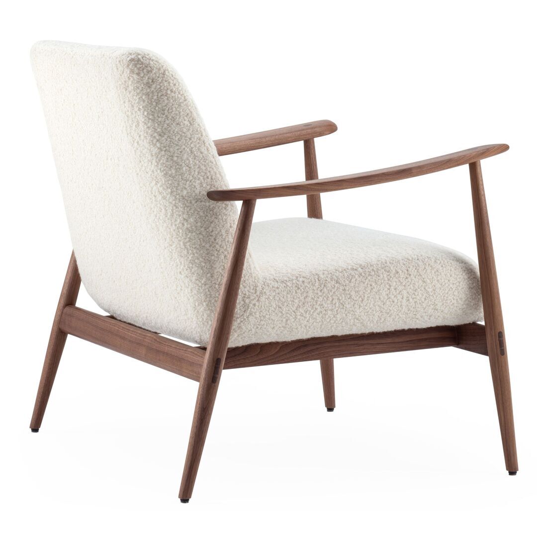 Gazzda Aska Lounge chair von Gazzda Nimbus Col. 006 - Nussbaum geölt