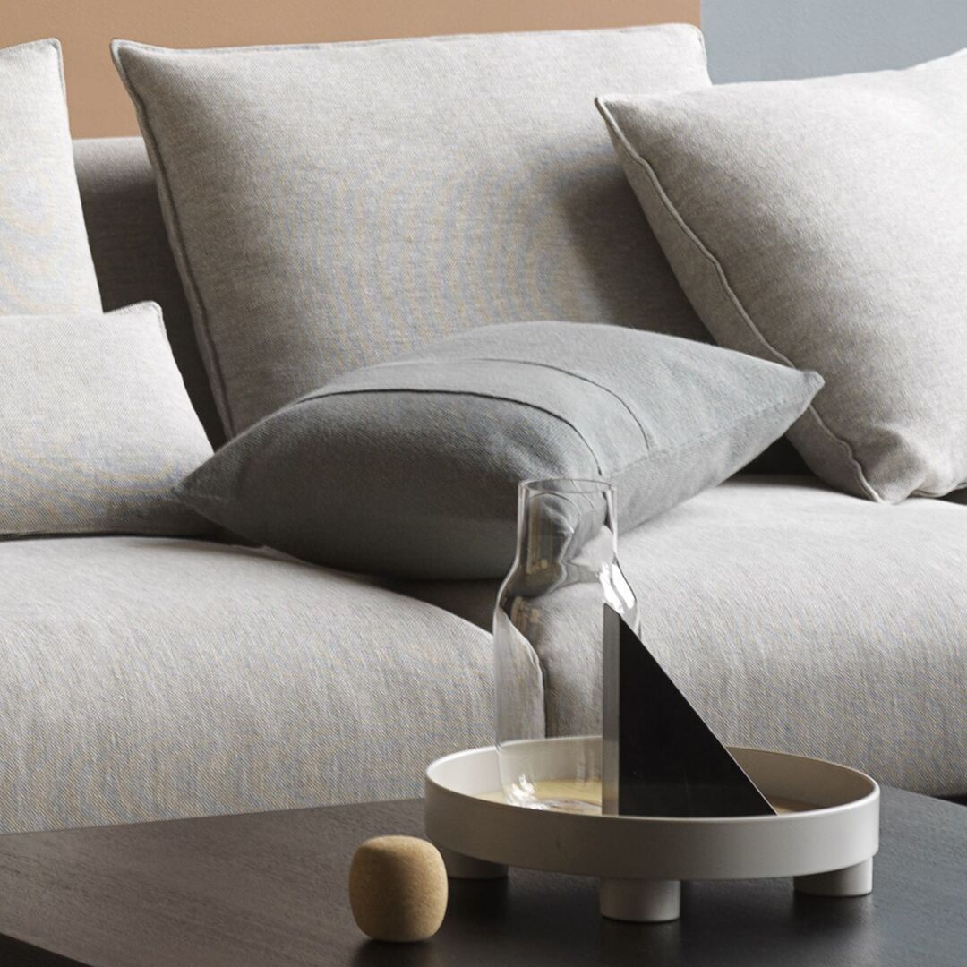 Muuto Kissen Layer 40 x 60 cm von Muuto Midnight Blau