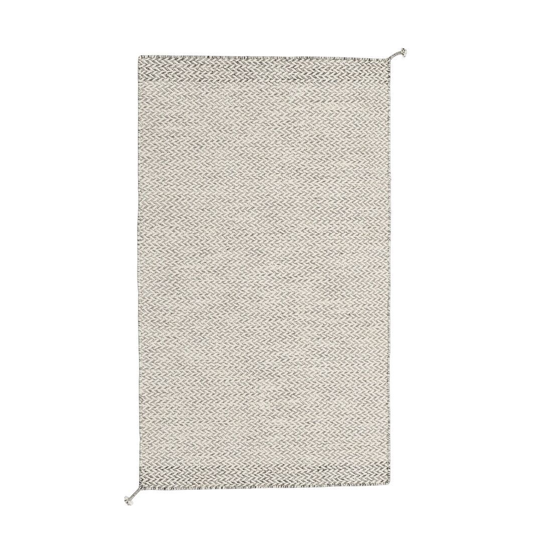 Muuto Recycelter Outdoor Teppich Ply von Muuto Off-White, 140 cm x 85 cm