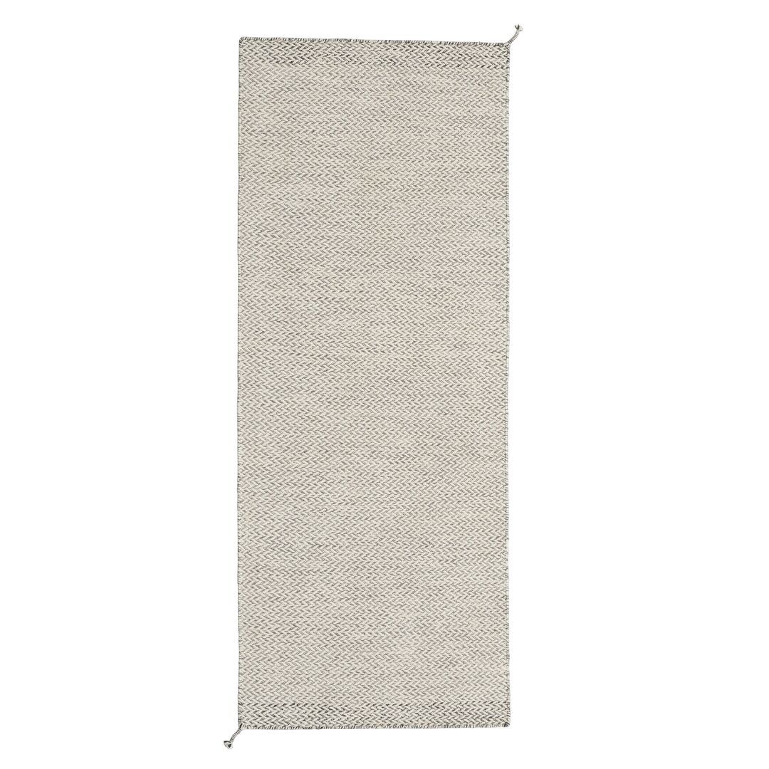 Muuto Recycelter Outdoor Teppich Ply von Muuto Off-White, 200 cm x 80 cm