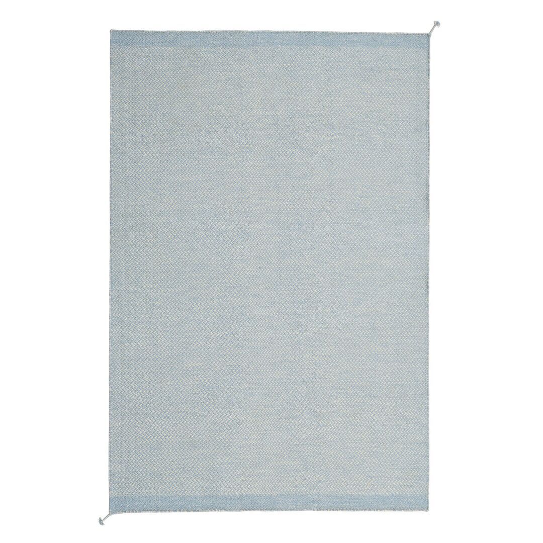 Muuto Recycelter Outdoor Teppich Ply von Muuto Light Blue, 240 cm x 170 cm