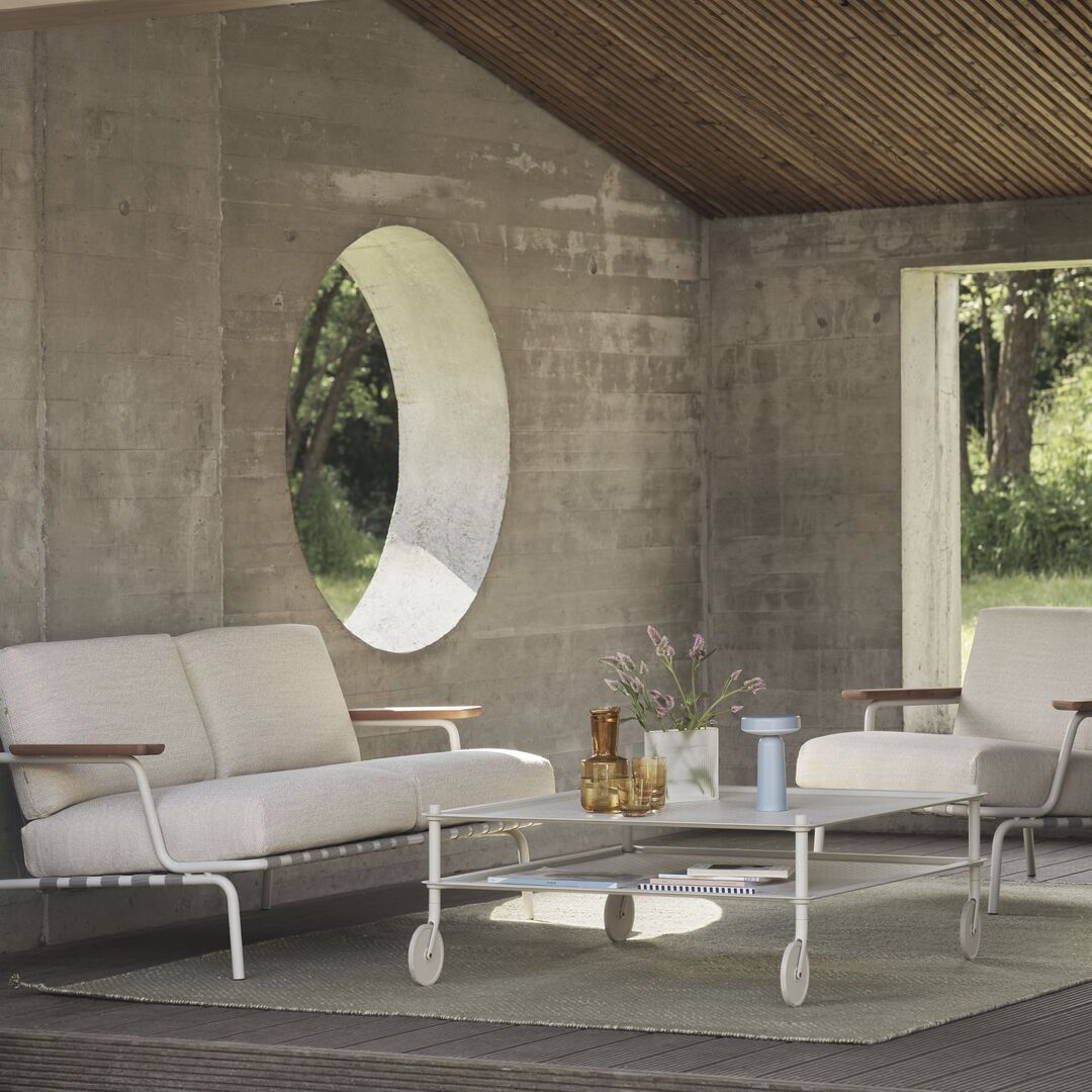 o Recycelter Outdoor Teppich Ply von Muuto