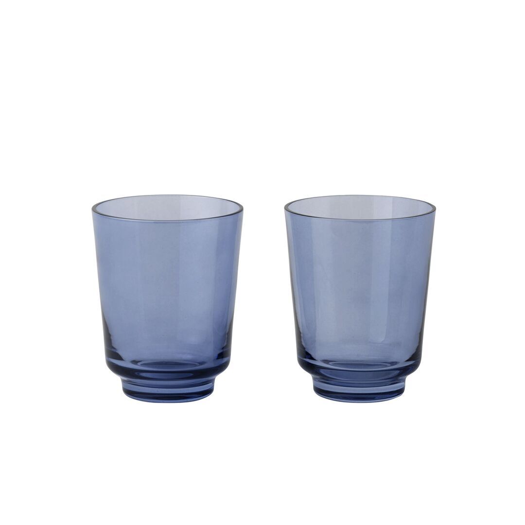 Muuto Trinkglas Raise von Muuto Dark Blue, 30 cl