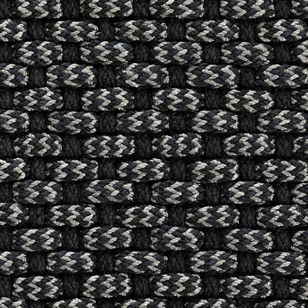 Gan-Rugs SALINE RUG von Gan Rug Schwarz
