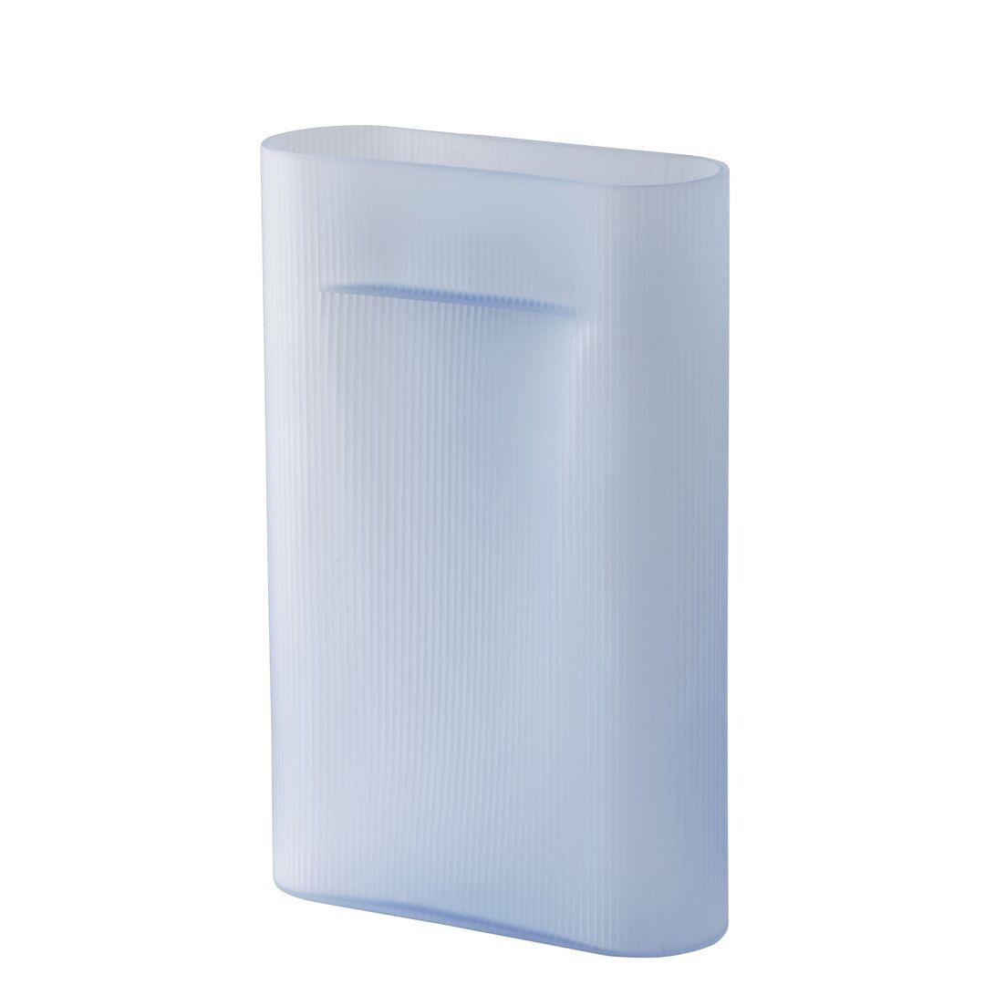 Muuto Ridge Vase Hellblau, H: 48.5 cm