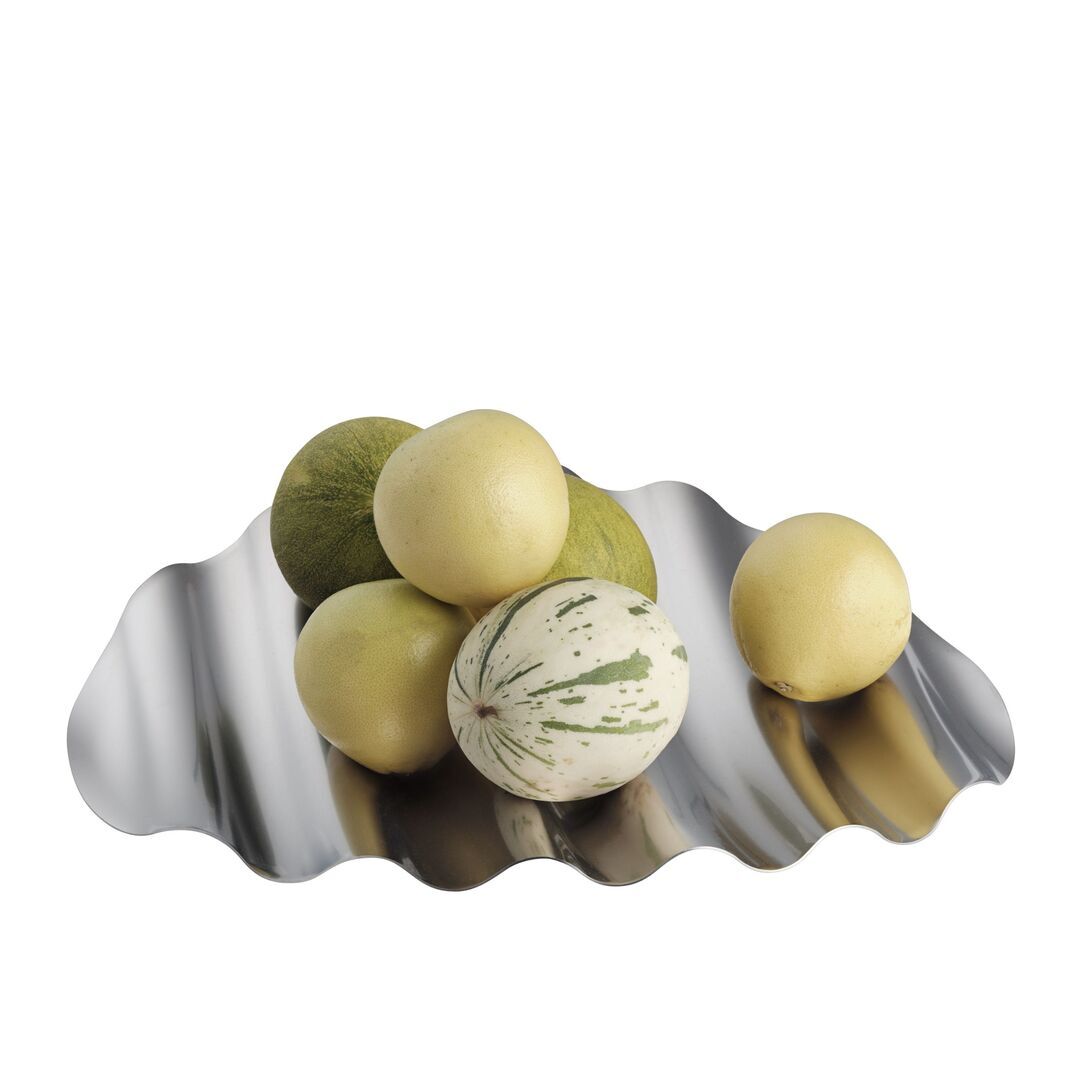Muuto Tablett Wave von Muuto Stahl