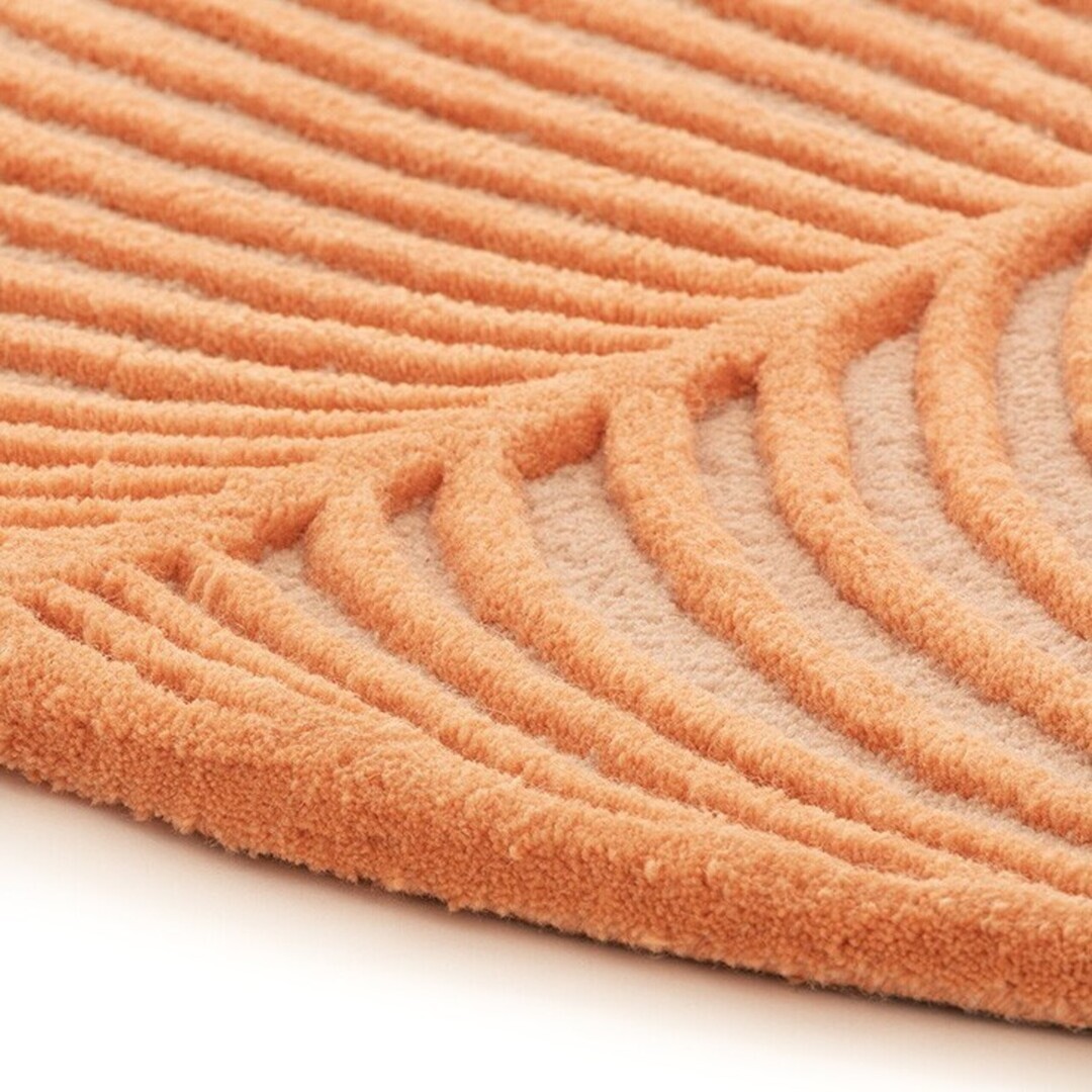 Gan-Rugs GIRO RUG von Gan Rug Pfirsich , L: 264 cm / B: 363 cm