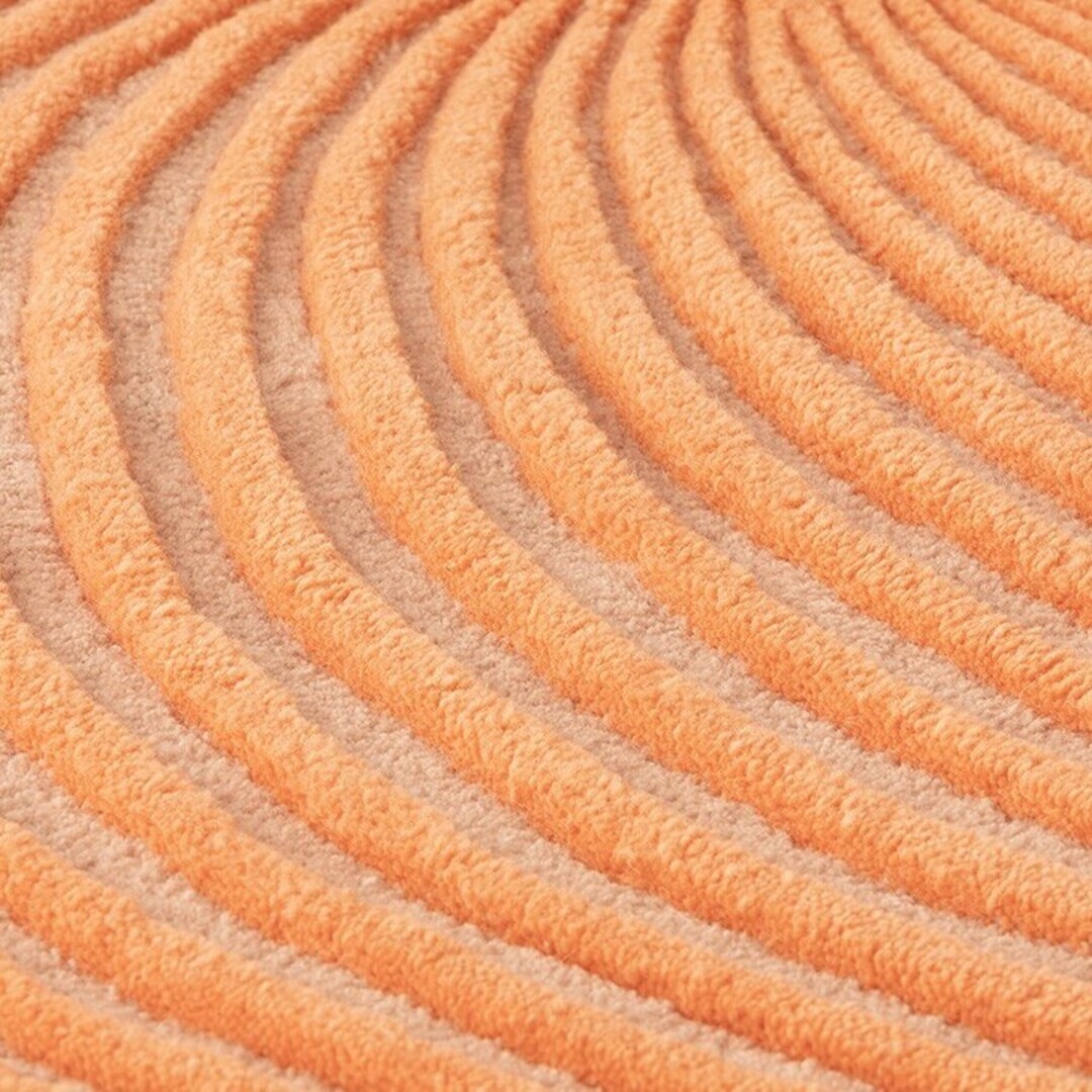 Gan-Rugs GIRO RUG von Gan Rug Pfirsich , L: 264 cm / B: 363 cm