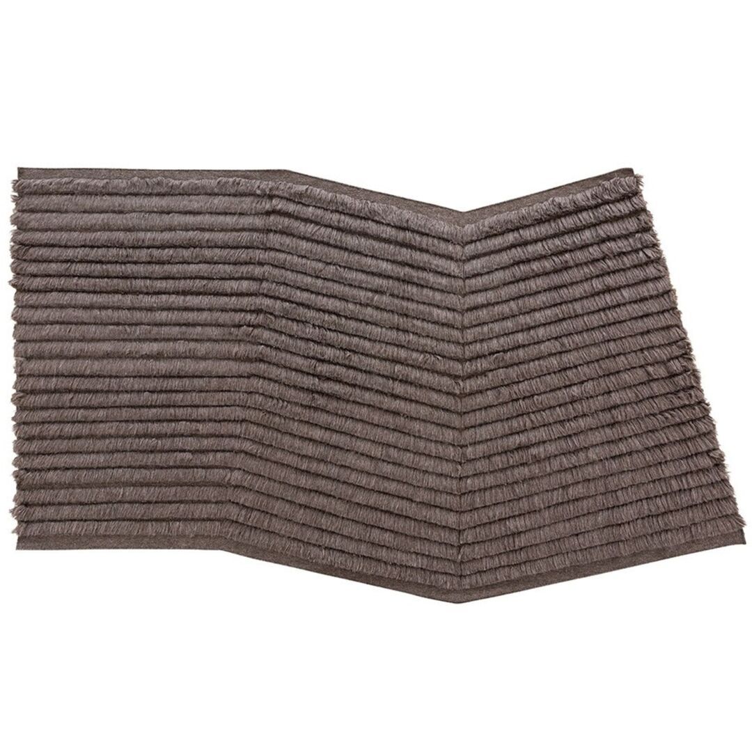 Gan-Rugs LINES RUG von Gan Rugs  Holzkohle, L: 205 cm / B: 334 cm