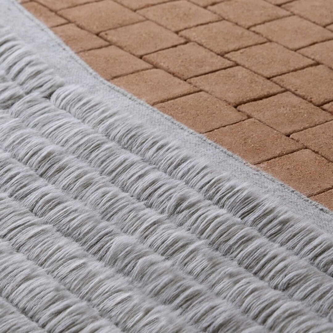 Gan-Rugs LINES RUG von Gan Rugs  Grau, L: 172 cm / B: 80 cm