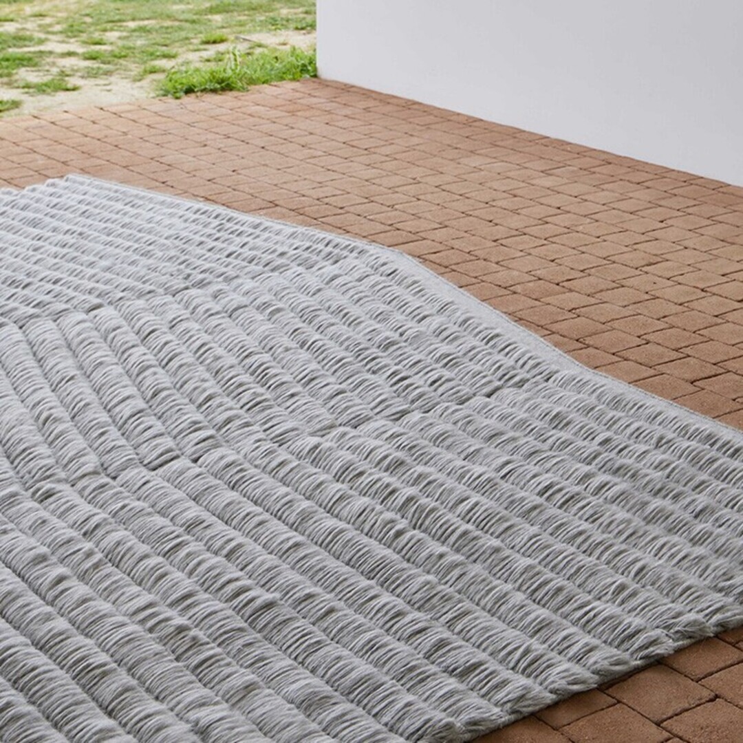 Gan-Rugs LINES RUG von Gan Rugs  Grau, L: 172 cm / B: 80 cm