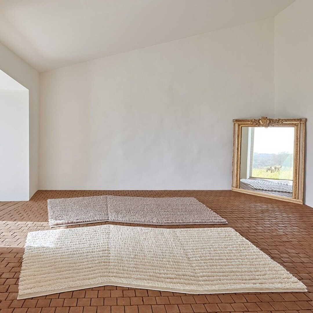 Gan-Rugs LINES RUG von Gan Rugs  Weiss, L: 205 cm / B: 334 cm