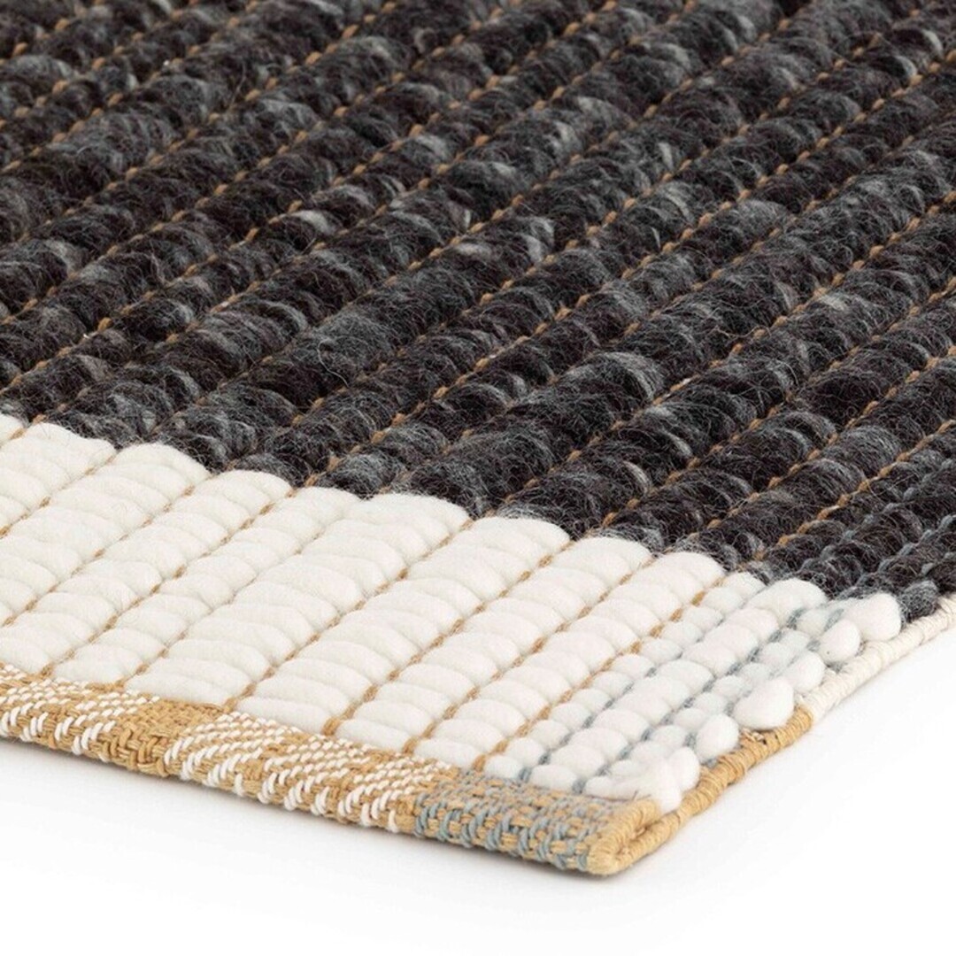 Gan-Rugs REVERSIBLE RUG von Gan Rugs Schwarz, L: 200 cm / B: 300 cm