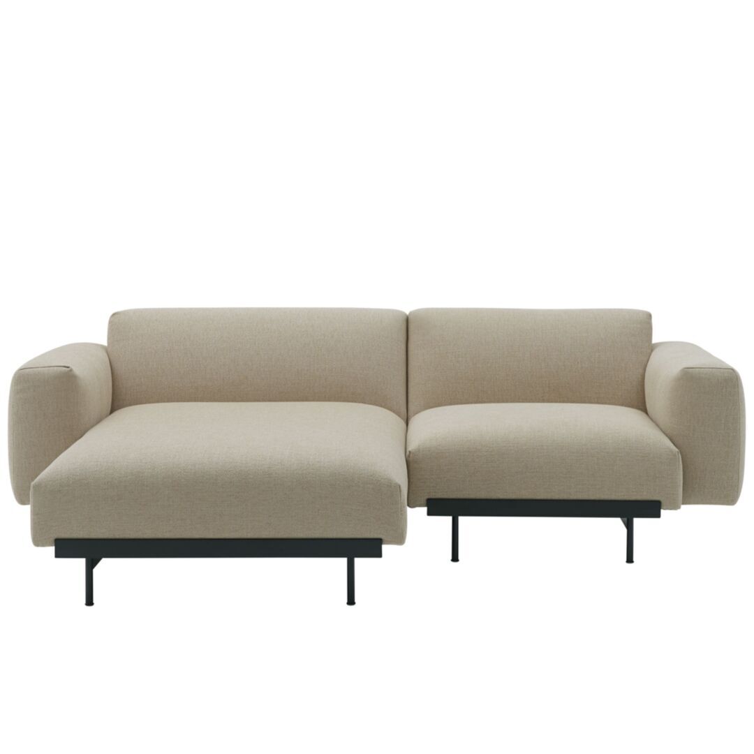 Muuto Modular 2-Sitzer Sofa mit Chaiselounge In Situ von Muuto Ecriture 240, Chaiselounge links