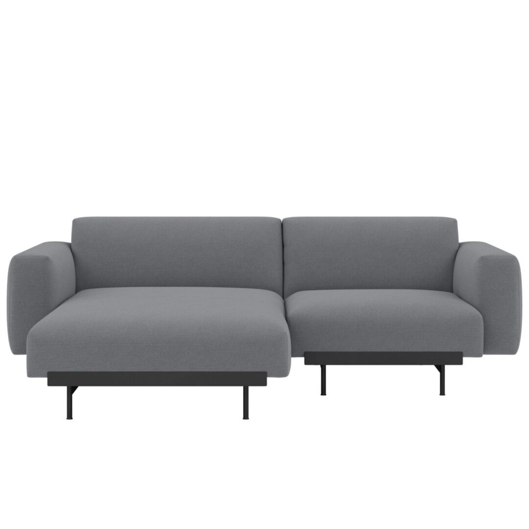 Muuto Modular 2-Sitzer Sofa mit Chaiselounge In Situ von Muuto Ocean 80, Chaiselounge links