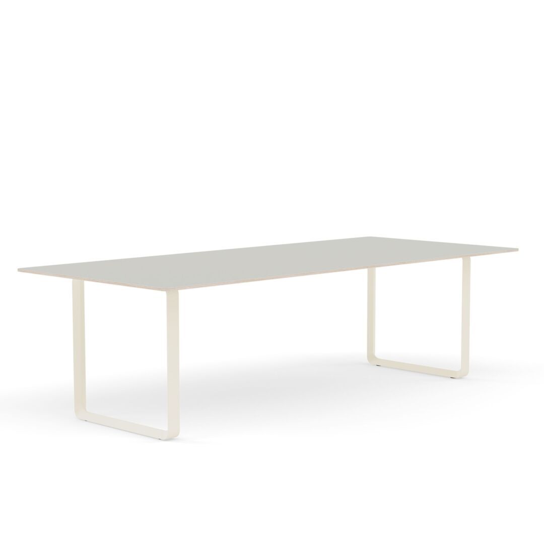 Muuto Muuto 70/70 Tisch Grey Nanolaminate/Plywood/Sand, 225 x 90 cm