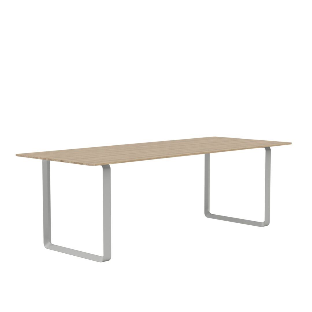 Muuto Muuto 70/70 Tisch Solid Oak/Grey, 225 x 90 cm