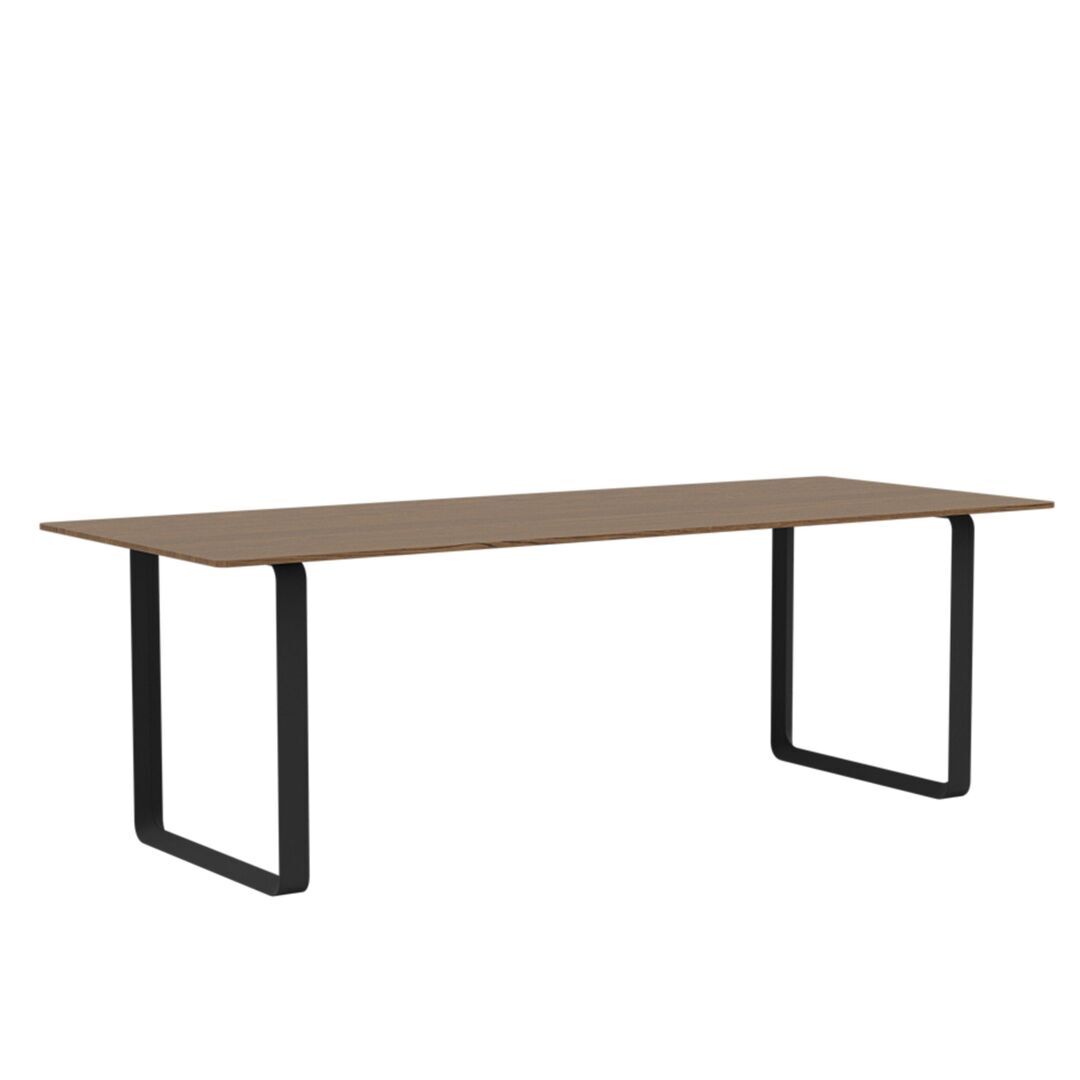 Muuto Muuto 70/70 Tisch Solid Smoked Oak/Black, 225 x 90 cm